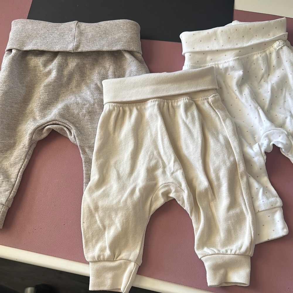 H&M Kids Leggings - Gray, Cream, White